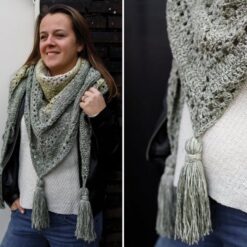 green-faded-shawl durable