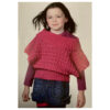 lammy yarns patroon 97 van trui/poncho meiden patroon - haken en breien