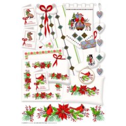 Borduur telpatroon X-mas (072) - Lindner's kruissteek - Afbeelding 3