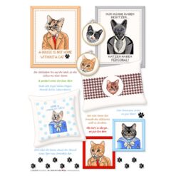 Borduur telpatroon Katten (088) - Lindner's kruissteek - Afbeelding 3