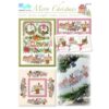 Borduur telpatroon Merry christmas 136 - Lindner's kruissteek