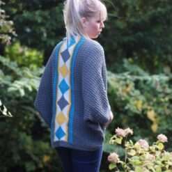 Haakpatroon shrug van Durable Cosy Fine - Afbeelding 3