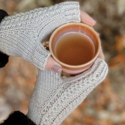Breipatroon Teas polswarmers - Afbeelding 2