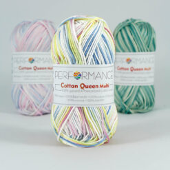Cotton queen multi wit zacht pastel 9051 - katoengaren
