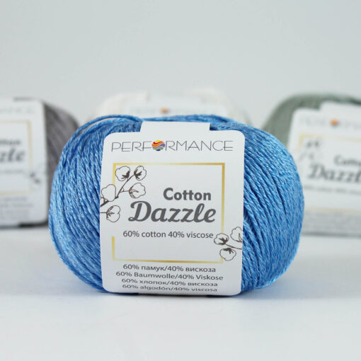 performance cotton dazzle-92-blauw