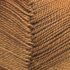 Okologisk Pimabomuld Chokolade (3714) - chocolade bruin katoengaren detail