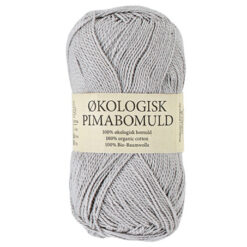 Okologisk Pimabomuld Sølv (3722) - licht grijs katoengaren