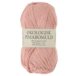 Okologisk Pimabomuld Pudder (3716) - poeder roze katoengaren