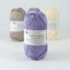 Cotton queen uni lila 072 - katoengaren