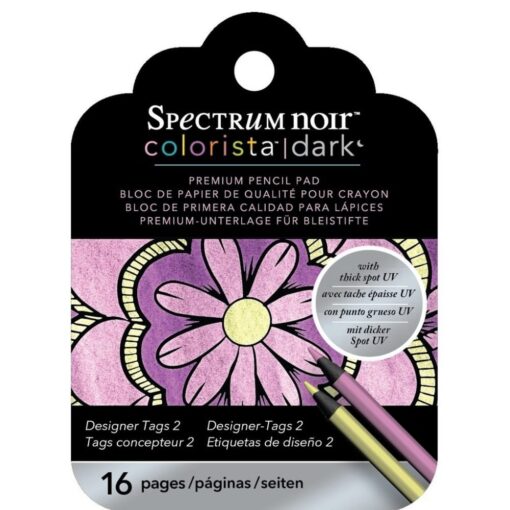 spectrum noir colorista dark tag designer tags 2 voorkant