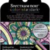 Spectrum noir colorista dark premium pencil pad floral bouquet tags