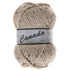 Lammy yarns Canada beige 410 wol en acrylgaren