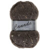 Canada tweed garen - wol met acryl 430 bruin