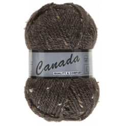 Canada tweed garen - wol met acryl 430 bruin