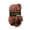 Lammy yarns Salsa bruin 340 polyester garen - harig garen