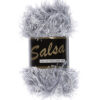 Lammy yarns Salsa zilvergrijs 038 harig garen