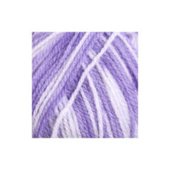 Babylux color 401 paars wit - acrylgaren detail