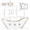 Kaart borduurpatroon piratenschip 1240 digitaal patroon