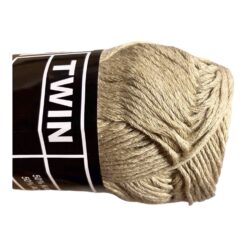 Twin beige (270) - katoen en acrylgaren - Afbeelding 2