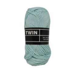 Twin mint blauw 203 beijer katoen en acrylgaren