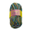 Easy color groen blauw 1354 gemêleerd acryl garen