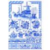 Borduurpatroon Lindner's Kruissteek 048-klassisch-blauw