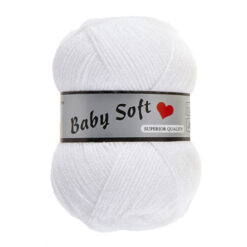 Babysoft wit 005 - acrylgaren