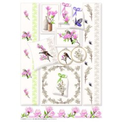 Borduur telpatroon Magnolia (055) - Lindner's kruissteek - Afbeelding 3
