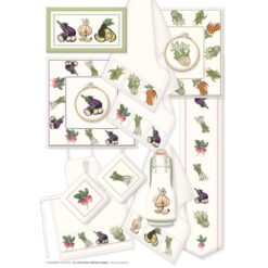 Borduur telpatroon Weekmarkt (099) - Lindner's kruissteek - Afbeelding 3