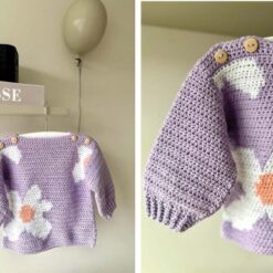 Durable yarn babytruitje-fleur