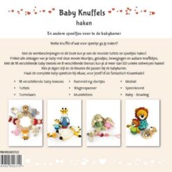 Haakboek baby knuffels haken van Anja Toonen achterkant