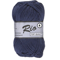 Rio 4 donker blauw 892 - dikker katoengaren