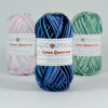 Cotton queen multi donker blauw 9533 - katoengaren