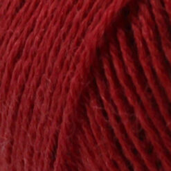 Cool wool 20 donker rood detail