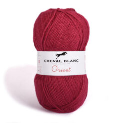 orient dun acrylgaren moerbij bes kleur rood