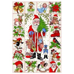 Borduur telpatroon Advent kalender (104) - Lindner's kruissteek - Afbeelding 2