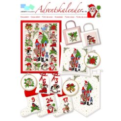 Kruissteek borduurpatroon lindners - advent kalender 104