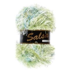salsa multi 625 - harig garen - groen lichtblauw