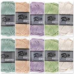 Rio pastel kleuren groen