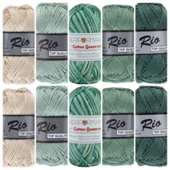 queen rio vintage groen