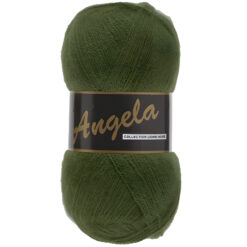 Lammy yarns Angela mos groen (026) - uni