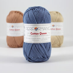 Cotton queen uni blauw 2141 - katoengaren