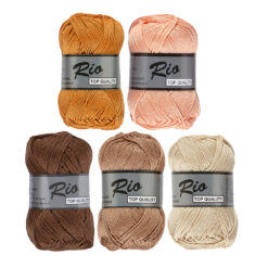 rio bruin beige 5 bollen
