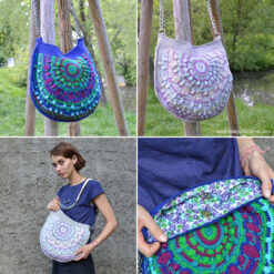 Peacock Tail Bag CAL general information linen soft garen