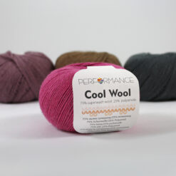 Cool wool fuchsia (43) - wol en polyamide