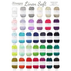 linen-poster kleurenkaart