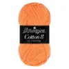 scheepjes cotton 8 639 zacht oranje