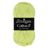 scheepjes cotton 8 642 lime groen