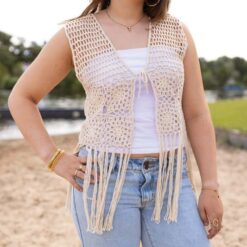 Durable granny gilet