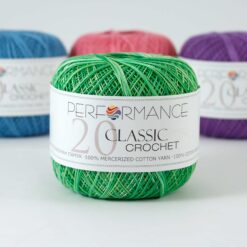 20-classic-crochet-627 groen gemeleerd